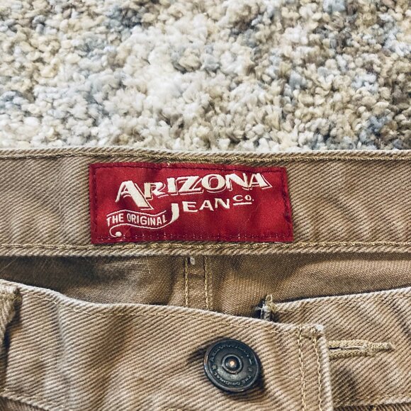Mens Khaki Arizona Pants - Picture 3 of 4